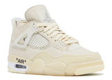 Jordan 4 Retro Off-White Sail (W)