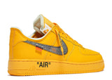 Nike Air Force 1 Low Off-White ICA University Gold