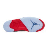 Jordan 5 Retro Fire Red Black Tongue (2025)
