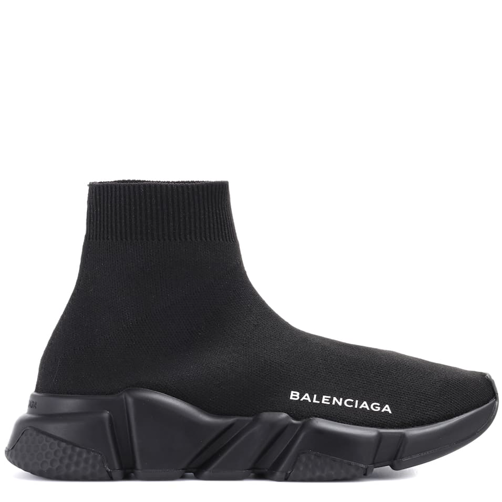 Black balenciaga shop speed trainer