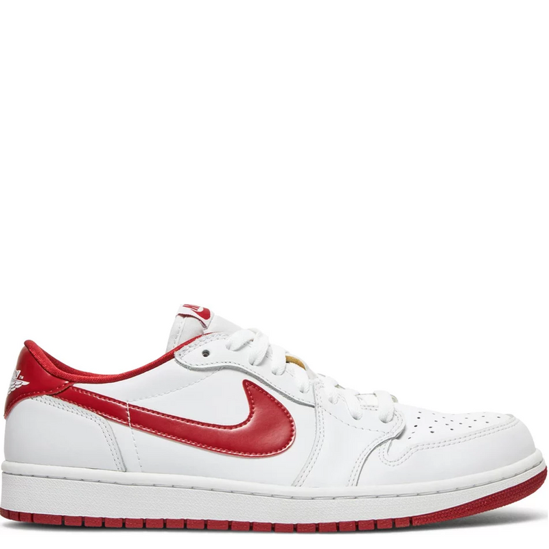 Jordan 1 Retro Low White Varsity Red