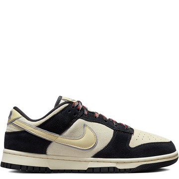 Nike Dunk Low LX Black Suede Team Gold (W)