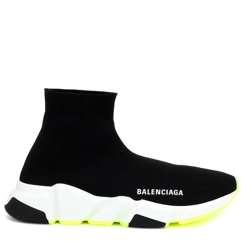 Balenciaga speed trainer mid black hotsell
