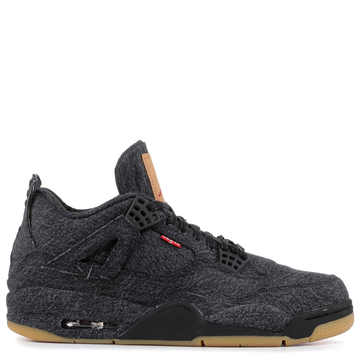 Jordan 4 Levi's Black (Levi's Tag)