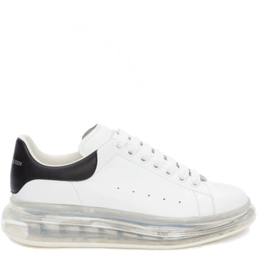 Oversize-Sneakers (weiss/schwarz) transparent sole