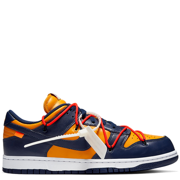 Nike Dunk Low Off-White University Gold Midnight Navy