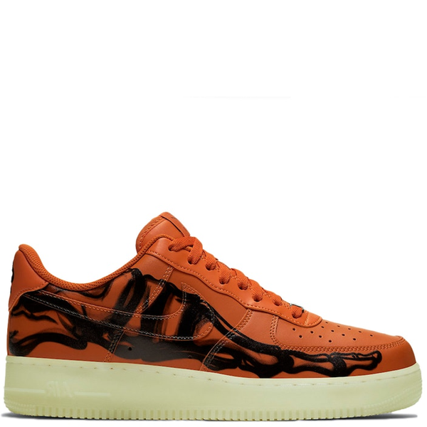 Nike Air Force 1 Low Orange Skeleton Halloween (2020)